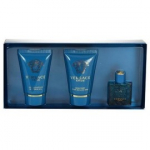 Versace Eros minitoodete komplekt meestele (5 ml EDT + 25 ml du&scaron;igeel + 25 ml habemeajamisj&auml;rgne palsam)