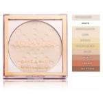 Makeup Revolution Bake & Blot kompaktpuuder - Peach