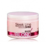 Stapiz Sleek Line Blush Blond mask heledatele juustele - 250 ml.