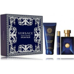 Versace Pour Homme Dylan Blue komplekt meestele (100 ml. EDT + 10 ml. EDT + 150 ml. du&scaron;igeel) - 1 tk.
