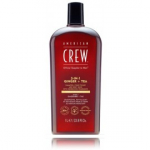 American Crew Ginger+ Tea 3in1 &scaron;ampoon / palsam / kehapesuvahend meestele - 1000 ml.