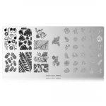 Peggy Sage Nail Art Stamping Plate stantsimis- ja k&uuml;&uuml;nekunstiplaat - Tropical Punch