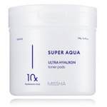 Missha Super Aqua Ultra Hyalron Toner Pads niisutavad n&auml;opadjad - 90 vnt.