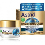 Astrid Hyaluronic Gold Cream SPF10 kaitsev p&auml;evakreem k&uuml;psele nahale - 50 ml.