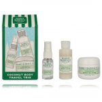 Mario Badescu Coconut Body Travel Trio Set kehakomplekt (20 ml pihustatavat &otilde;li + 59 ml vedelseepi + 56 g kehav&otilde;id) - Komplekt