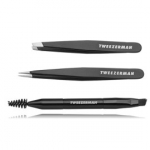 Tweezerman Brow Shaping Set komplekt kulmudele (2 pintsetid + kulmuhari) - 1 tk.