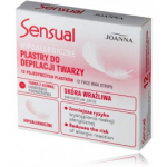 Joanna Sensual Face Wax Strips h&uuml;poallergeensed depilatsioonivaharibad n&auml;ole - 12 tk.
