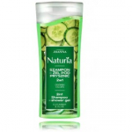 Joanna Naturia 2in1 Shampoo - Shower Gel Cucumber & Aloes &scaron;ampoon ja du&scaron;igeel - 100 ml.
