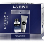 LA RIVE Extreme Story komplekt meestele (75 ml. EDT parf&uuml;&uuml;m + du&scaron;igeel 100 ml.)