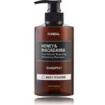 Kundal Honey & Macadamia Baby Powder Natural Moisturizing Shampoo juukse&scaron;ampoon - 500 ml.