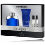 Mont Blanc Legend Blue rinkinys vyrams (100 ml. EDP + 100 ml. du&scaron;o gelis + 2 x 7,5 ml. EDP) - Komplekt