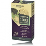 Venita Herbal Hair Color 100 % looduslik taimne juuksev&auml;rvid - 1.11 - Indigo Black