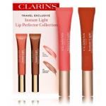 Clarins Instant Light Natural Lip Perfector huulel&auml;ike komplekt (2 x 12 ml) - 1 tk.