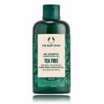 The Body Shop Tea Tree Purifying & Balancing Gel Shampoo geel&scaron;ampoon rasusele peanahale ja juustele - 250 ml.