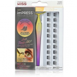 KISS imPRESS Press-on Falsies Kit liimitavad kunstripsmed - 20 tk.