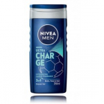 Nivea Ultra Charge Shower Gel du&scaron;igeel meestele - 250 ml.