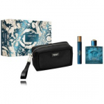 Versace Eros komplekt meestele (100 ml EDT + 10 ml EDT + kosmeetikakott)