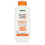 Garnier Ambre Solaire Hydra 24h Protect SPF 50+ p&auml;ikesekaitsepiim n&auml;ole ja kehale - 175 ml.