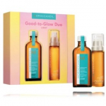 Moroccanoil Good to Glow Duo Light keha- ja juuksekomplekt (100 ml &otilde;li + 50 ml &ouml;&ouml;seerum) - Komplekt