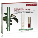 Clarins Supra Lift & Curl Set meigikomplekt (ripsmetu&scaron;&scaron; 8 ml + ripsmeseerum 3 ml + huule&otilde;li 1,4 ml) - 1 tk.