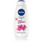 Nivea Shower & Bath 2in1 Care & Relax vannivaht ja du&scaron;igeel - 750 ml.
