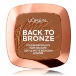 L'oreal Paris Back To Bronze Matte Powder Bronzer p&auml;ikesepuuder 9 g - 3 Back To Bronze