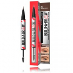 Maybelline Build A Brow 2in1 vedel kulmupliiats ja -geel - 257 Medium Brown