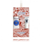 L'Occitane Hugs & Kisses kehakomplekt (30 ml k&auml;tekreem + 12 ml huulepalsam) - Komplekt