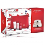 Shiseido Bio-Performance Time Fighting n&auml;ohoolduskomplekt (kreem + pesuvaht + losjoon + seerum + kosmeetikakott) - 1 tk.