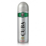 Cuba Green pihustatav deodorant meestele 200 ml
