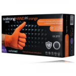 SafeMed Strong Hand PF Orange Nitrile &uuml;hekordselt kasutatavad kindad - XXL/11