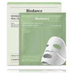Biodance Refreshing Sea Kelp Real Deep Mask v&auml;rskendav n&auml;omask merevetikatega - 4 x 34 g.