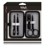 KillyS For Men manik&uuml;&uuml;rikomplekt meestele (karp + 2 k&uuml;&uuml;netangid + k&uuml;&uuml;neviil + pintsetid) - 1 tk.