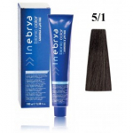 Inebrya Bionic Color professionaalne juuksev&auml;rv 100 ml. - 5/1 Light Chestnut Ash