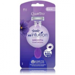 Wilkinson Sword My Intuition Quattro Smooth Violet Bloom naiste &uuml;hekordsed raseerijad - 3 tk.