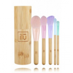 Ilū BambooM! meigipintslite komplekt + bambusest karp