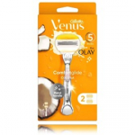 Gillette Venus ComfortGlide Olay Coconut raseerija ja 2 tera naistele - Rinkinys