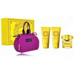 Versace Yellow Diamond  komplekt naistele (90 ml. EDT + 100 ml. du&scaron;igeel + 100 ml. ihupiim + kosmeetikakott) - 1 tk.