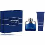 Mont Blanc Legend Blue rinkinys vyrams (100 ml. EDP + 100 ml. du&scaron;o gelis + 2 x 7,5 ml. EDP) - Komplekt