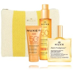 Nuxe Summer Set kehakomplekt (150 ml &otilde;li + 50 ml kreem + 50 ml kuiv&otilde;li + kosmeetikakott) - Komplekt