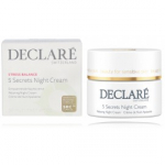 Declar&eacute; Stress Balance 5 Secrets Night Cream l&otilde;&otilde;gastav &ouml;&ouml;kreem k&otilde;ikidele nahat&uuml;&uuml;pidele - 50 ml.