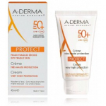 A-Derma Protect Sun Cream SPF50+ p&auml;ikesekaitsekreem - 40 ml.