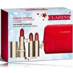 Clarins Joli Rouge Collection huulepulgakomplekt (742 3,5 g + 737 3,5 g + 705 3,5 g + kosmeetikakott) - 1 tk.