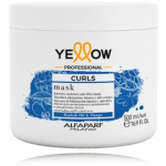 AlfaParf Milano Yellow Professional Curls Mask mask lainelistele / lokkis juustele - 500 ml.
