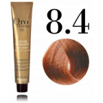 Fanola Oro Therapy Oro Puro Color Keratin Gold & Argan Oil Permanent Coloring Cream v&auml;rvimiskreem juustele ilma ammoniaagita - 8.4 Light Blonde Copper