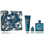 Versace Eros komplekt meestele (100 ml EDT + 5 ml EDT + 150 ml du&scaron;igeel) - Komplekt
