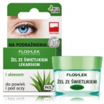 Floslek Aloe geel silmalaugudele ja silmaalustele aaloe veraga - 10 g.
