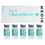 Medisco MesO Glutathione n&auml;oseerum ampullides mikron&otilde;elaga mesoteraapia s&uuml;steemi jaoks - 5 x 4 ml.