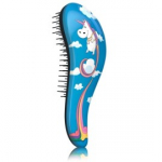Dtangler Detangling The Mini Brush juuksehari - Unicorn Blue