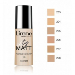 Lirene City Matt Matting and Smoothing Fluid matistav emulsioon - 207 Beige